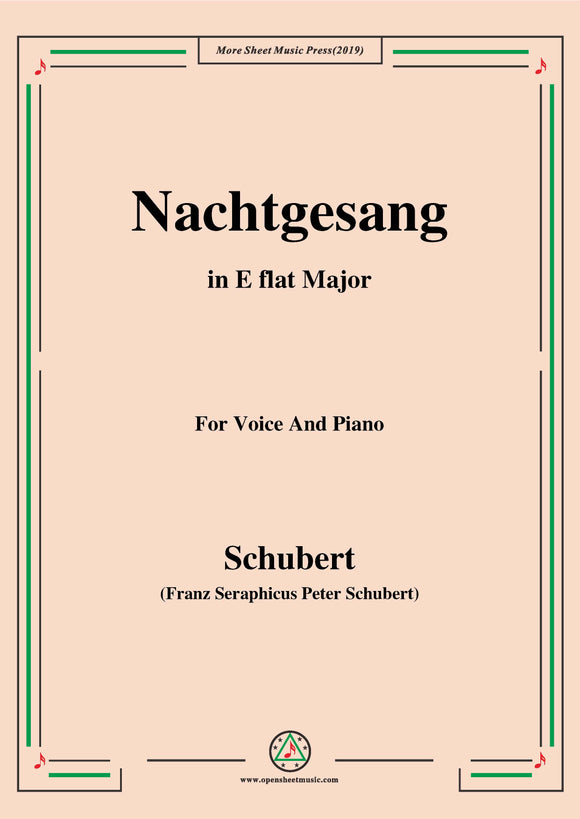 Schubert-Nachtgesang