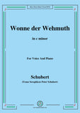 Schubert-Wonne der Wehmuth,Op.115 No.2