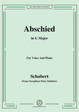 Schubert-Abschied