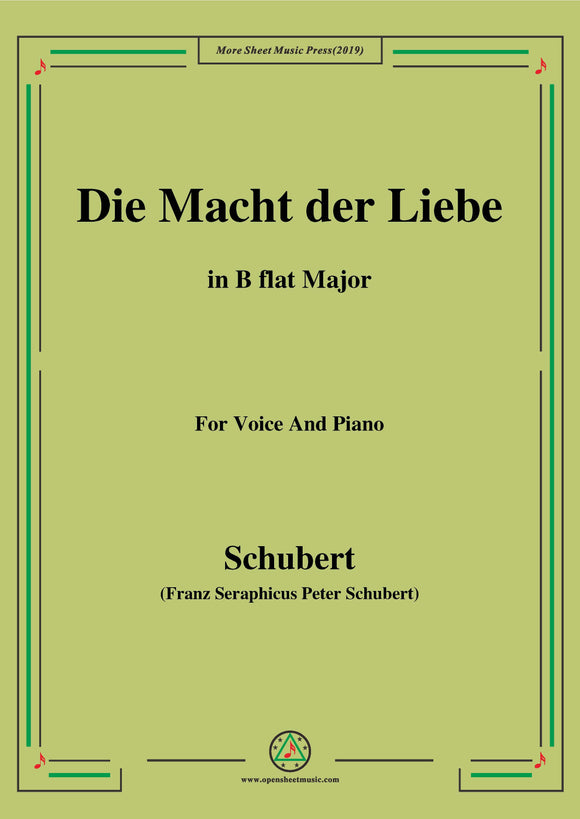 Schubert-Die Macht der Liebe