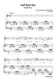 Schubert-Auf dem See,Op.92 No.2