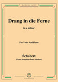 Schubert-Drang in die Ferne,Op.71