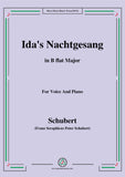 Schubert-Ida' Nachtgesang(Ida's Song to the Night),D.227