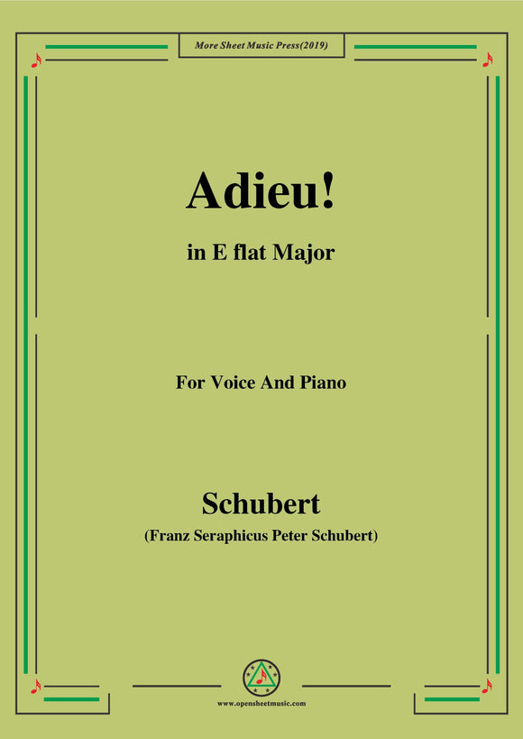 Schubert-Adieu!,