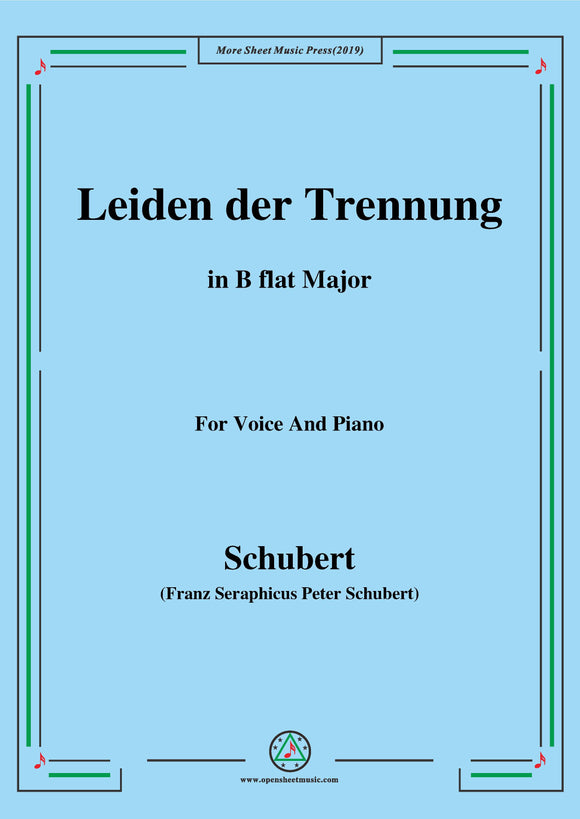 Schubert-Leiden der Trennung