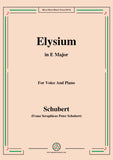 Schubert-Elysium,D.584