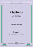 Schubert-Orpheus(Song of Orpheus as he entered Hell),D.474