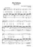 Schubert-Das Sehnen,Op.172  No.4