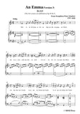 Schubert-An Emma(3rd ver. published as Op.58 No.2),D.113