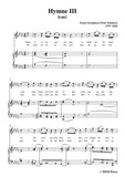 Schubert-Hymne(Hymn III),D.661