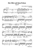 Schubert-Der Hirt auf dem Felsen,Op.129