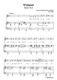 Schubert-Wehmut,Op.22 No.2