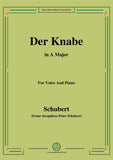 Schubert-Der Knabe
