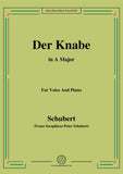 Schubert-Der Knabe