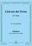 Schubert-Lied aus der Ferne