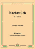 Schubert-Nachtstück,Op.36 No.2