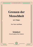 Schubert-Grenzen der Menschheit