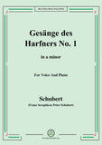 Schubert-Gesänge des Harfners,Op.12 No.1