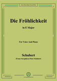 Schubert-Die Fröhlichkeit
