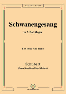 Schubert-Schwanengesang,Op.23 No.3
