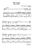 Schubert-Die Vogel,Op.172 No.6