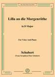 Schubert-Lilla an die Morgenröte