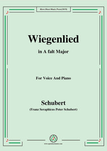 Schubert-Wiegenlied,Op.105 No.2