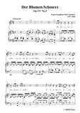 Schubert-Der Blumen Schmerz,Op.173 No.4