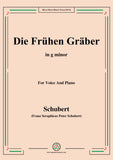 Schubert-Die Frühen Gräber