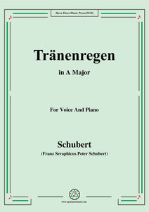 Schubert-Tränenregen,from 'Die Schöne Müllerin',Op.25 No.10