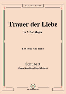 Schubert-Trauer der Liebe
