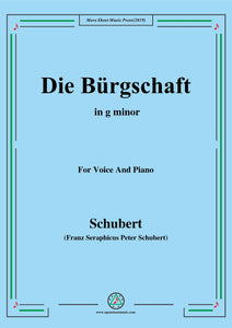 Schubert-Die Bürgschaft(The Bond),D.246