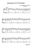 Schubert-Impromptu No.2 in E flat Major