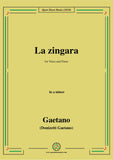 Donizetti-La Zingara
