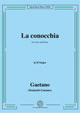 Donizetti-La conocchia