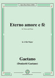 Donizetti-Eterno amore e fè