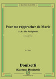 Donizetti-Pour me rapprocher de Marie