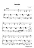 Gernsheim-Untreue,Op.3 No.3,in c minor,for Voice and Piano
