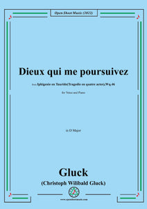 Gluck-Dieux qui me poursuivez