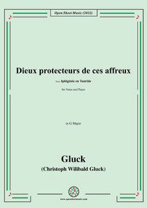 Gluck-Dieux protecteurs de ces affreux,from 'Iphigénie en Tauride'