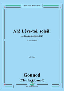 Gounod-Ah!Lève-toi,soleil!,in C Major