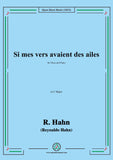 R. Hahn-Si mes vers avaient des ailes(1888),in C Major