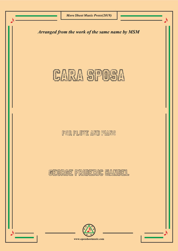 Handel-Cara sposa(Version I)