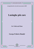 Handel-Lusinghe più care