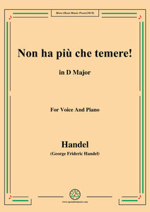 Handel-Non ha più che temere,from 'Giulio Cesare'