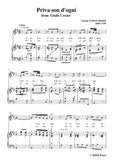 Handel-Priva son d'ogni,from 'Giulio Cesare'