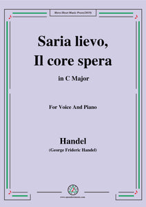 Handel-Saria lievo,Il core spera,from 'Serse