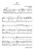 Handel-Arie,from Serse,HWV 40,No.1