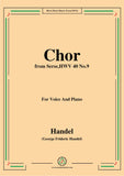 Handel-Chor,from Serse HWV 40 No.9