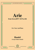 Handel-Arie,from Serse HWV 40 No.14b
